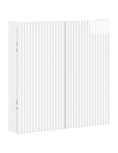 Armadio per Dartboard ARNHEM Bianco Lucido Legno ingegnerizzato