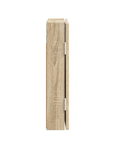 Armadio per Dartboard ARNHEM Rovere Sonoma Legno ingegnerizzato