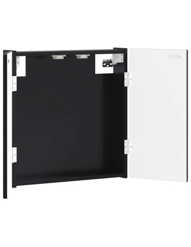 Armadio per Dartboard ARNHEM Nero 52,5 x 10,5 x 53,5 cm