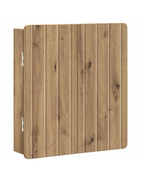 Armadio per Dartboard ZWOLLE Rovere Artigianale