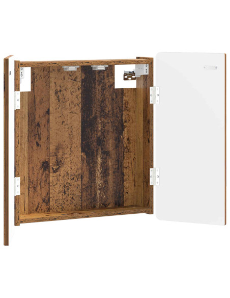 Armadio per Dartboard ZWOLLE Legno antico 52,5 x 10,5 x 57,5 cm