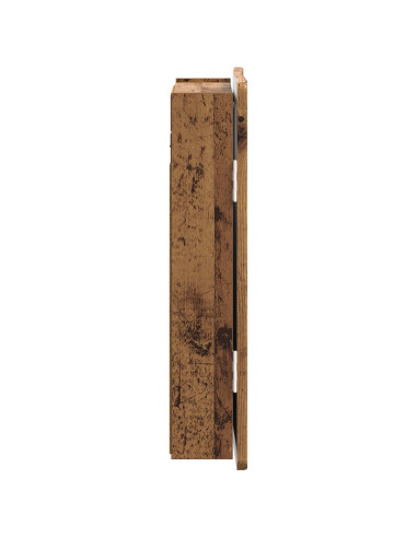 Armadio per Dartboard ZWOLLE Legno antico 52,5 x 10,5 x 57,5 cm