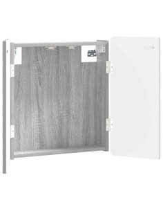 Armadio per Dartboard ZWOLLE Sonoma grigio Legno ingegnerizzato 2