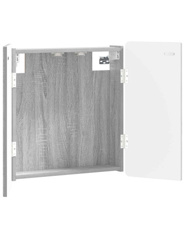 Armadio per Dartboard ZWOLLE Sonoma grigio Legno ingegnerizzato