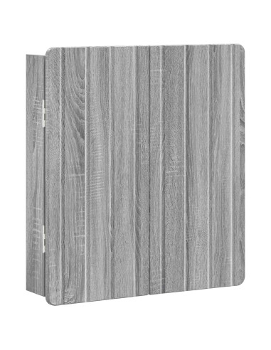 Armadio per Dartboard ZWOLLE Sonoma grigio Legno ingegnerizzato