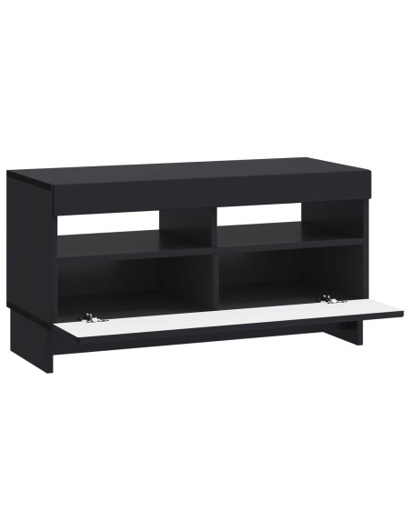 Mobile TV LED Nero Legno ingegnerizzato