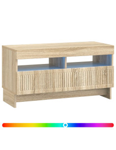 Mobile TV LED Rovere Sonoma Legno ingegnerizzato 2