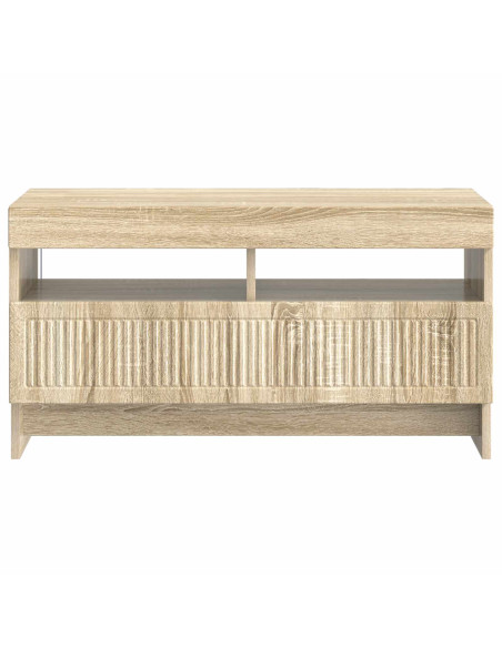 Mobile TV LED Rovere Sonoma Legno ingegnerizzato