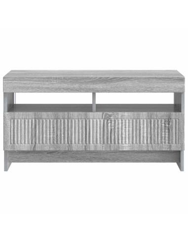 Mobile TV LED Sonoma grigio Legno ingegnerizzato