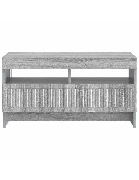 Mobile TV LED Sonoma grigio Legno ingegnerizzato