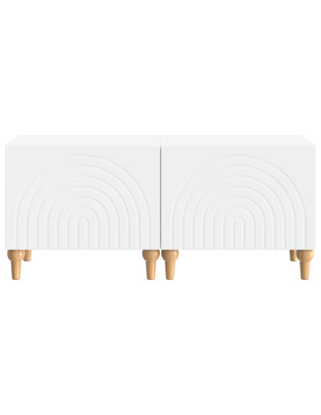 Mobile TV Bianco Legno ingegnerizzato