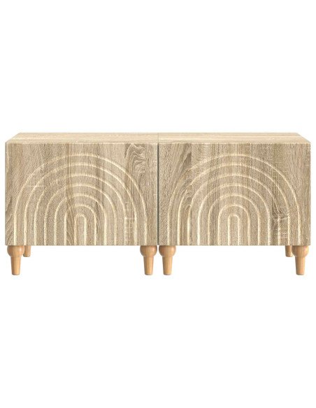Mobile TV Rovere Sonoma Legno ingegnerizzato