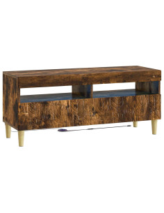 Mobile TV LED Rovere Fumo Legno ingegnerizzato