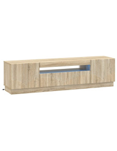 Mobile TV LED Rovere Sonoma Legno ingegnerizzato