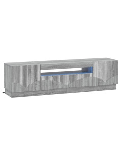 Mobile TV LED Sonoma grigio Legno ingegnerizzato