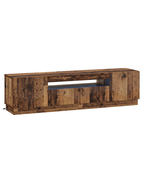Mobile TV LED Legno antico Legno ingegnerizzato