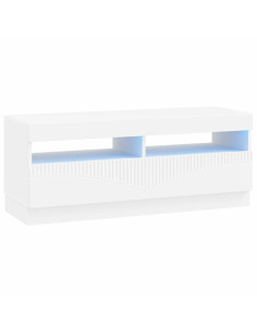 Mobile TV LED Bianco Legno ingegnerizzato