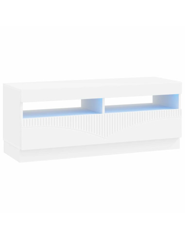 Mobile TV LED Bianco Legno ingegnerizzato