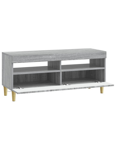 Mobile TV LED Sonoma grigio Legno ingegnerizzato