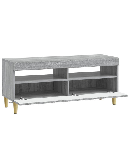 Mobile TV LED Sonoma grigio Legno ingegnerizzato