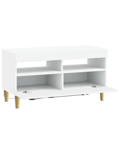 Mobile TV LED Bianco Legno ingegnerizzato