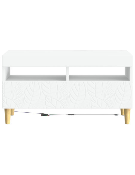Mobile TV LED Bianco Legno ingegnerizzato