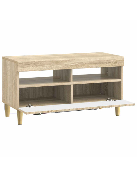 Mobile TV LED Rovere Sonoma Legno ingegnerizzato
