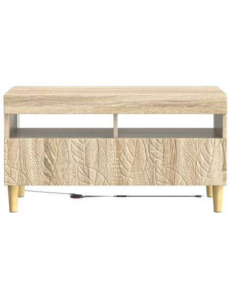 Mobile TV LED Rovere Sonoma Legno ingegnerizzato