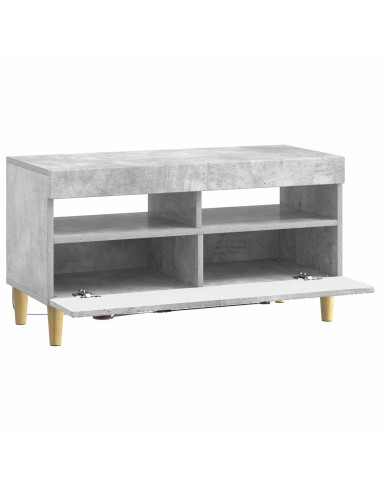 Mobile TV LED Grigio Cemento Legno ingegnerizzato