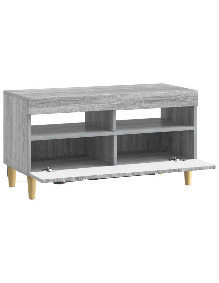 Mobile TV LED Sonoma grigio Legno ingegnerizzato