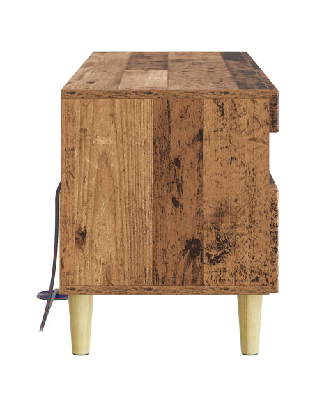 Mobile TV LED Legno antico Legno ingegnerizzato
