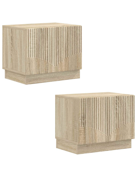 Mobile TV Rovere Sonoma Legno ingegnerizzato