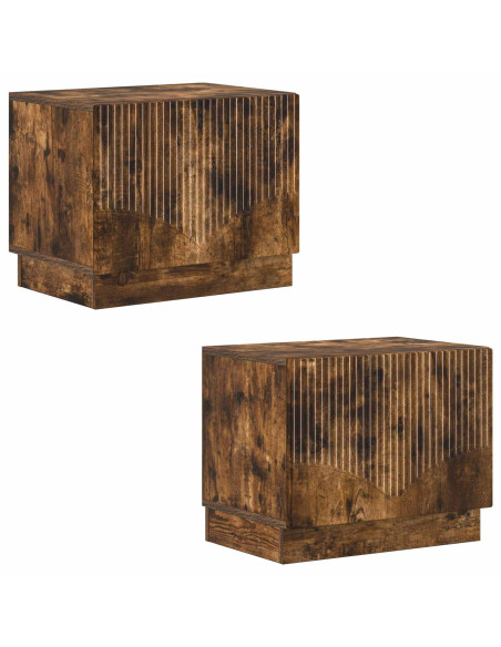 Mobile TV Rovere Fumo Legno ingegnerizzato