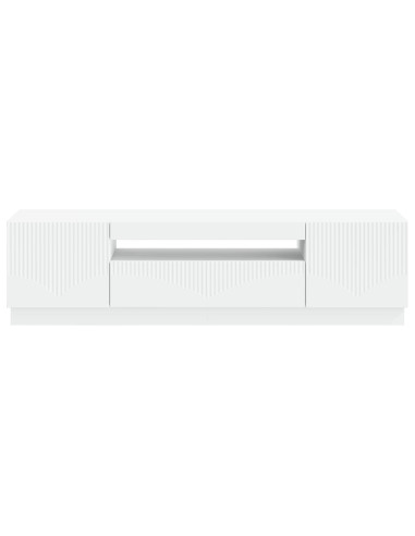 Mobile TV LED Bianco Legno ingegnerizzato