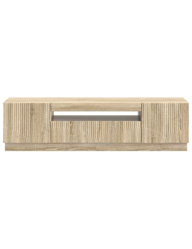 Mobile TV LED Rovere Sonoma Legno ingegnerizzato