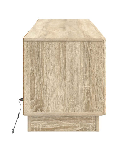 Mobile TV LED Rovere Sonoma Legno ingegnerizzato