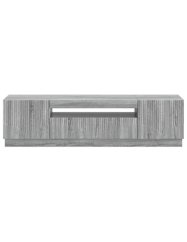 Mobile TV LED Sonoma grigio Legno ingegnerizzato