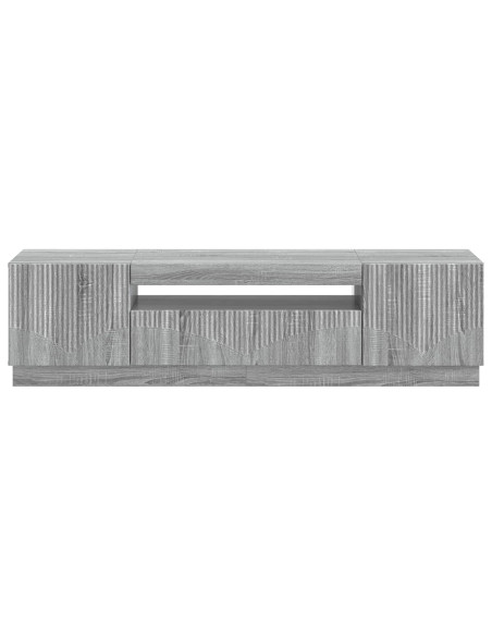 Mobile TV LED Sonoma grigio Legno ingegnerizzato