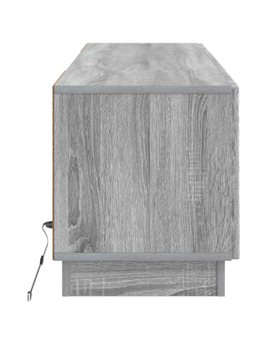 Mobile TV LED Sonoma grigio Legno ingegnerizzato