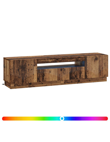 Mobile TV LED Legno antico Legno ingegnerizzato