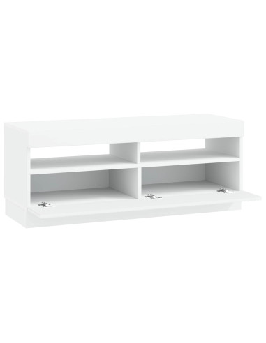 Mobile TV LED Bianco Legno ingegnerizzato