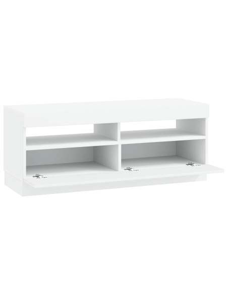 Mobile TV LED Bianco Legno ingegnerizzato