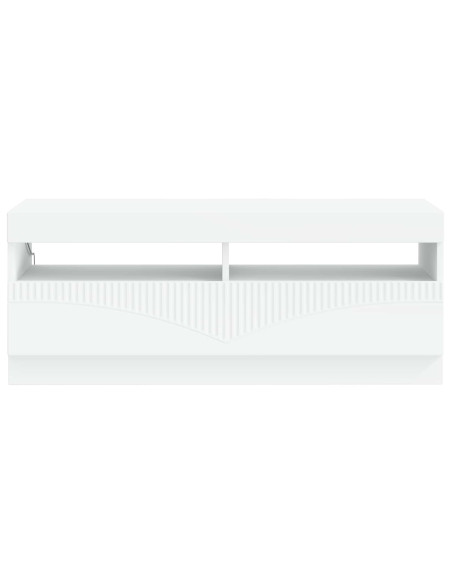 Mobile TV LED Bianco Legno ingegnerizzato
