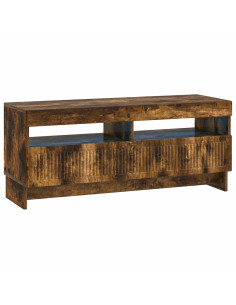 Mobile TV LED Rovere Fumo Legno ingegnerizzato