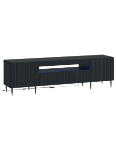 Mobile TV LED Nero Legno ingegnerizzato