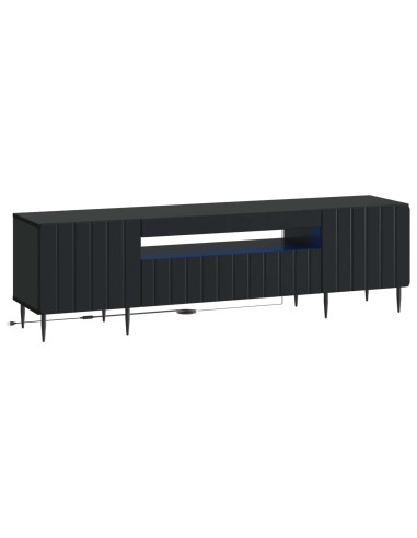 Mobile TV LED Nero Legno ingegnerizzato