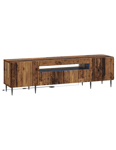 Mobile TV LED Legno antico Legno ingegnerizzato