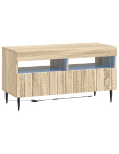Mobile TV LED Rovere Sonoma Legno ingegnerizzato