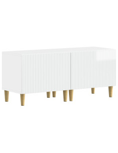 Mobile TV Bianco Lucido Legno ingegnerizzato