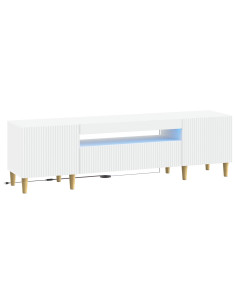 Mobile TV LED Bianco Legno ingegnerizzato